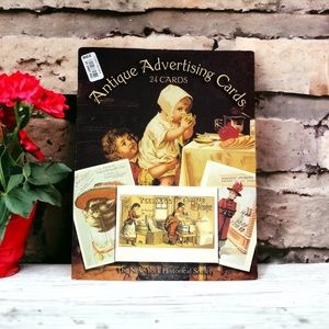 1985 Antique Advertising Postcards